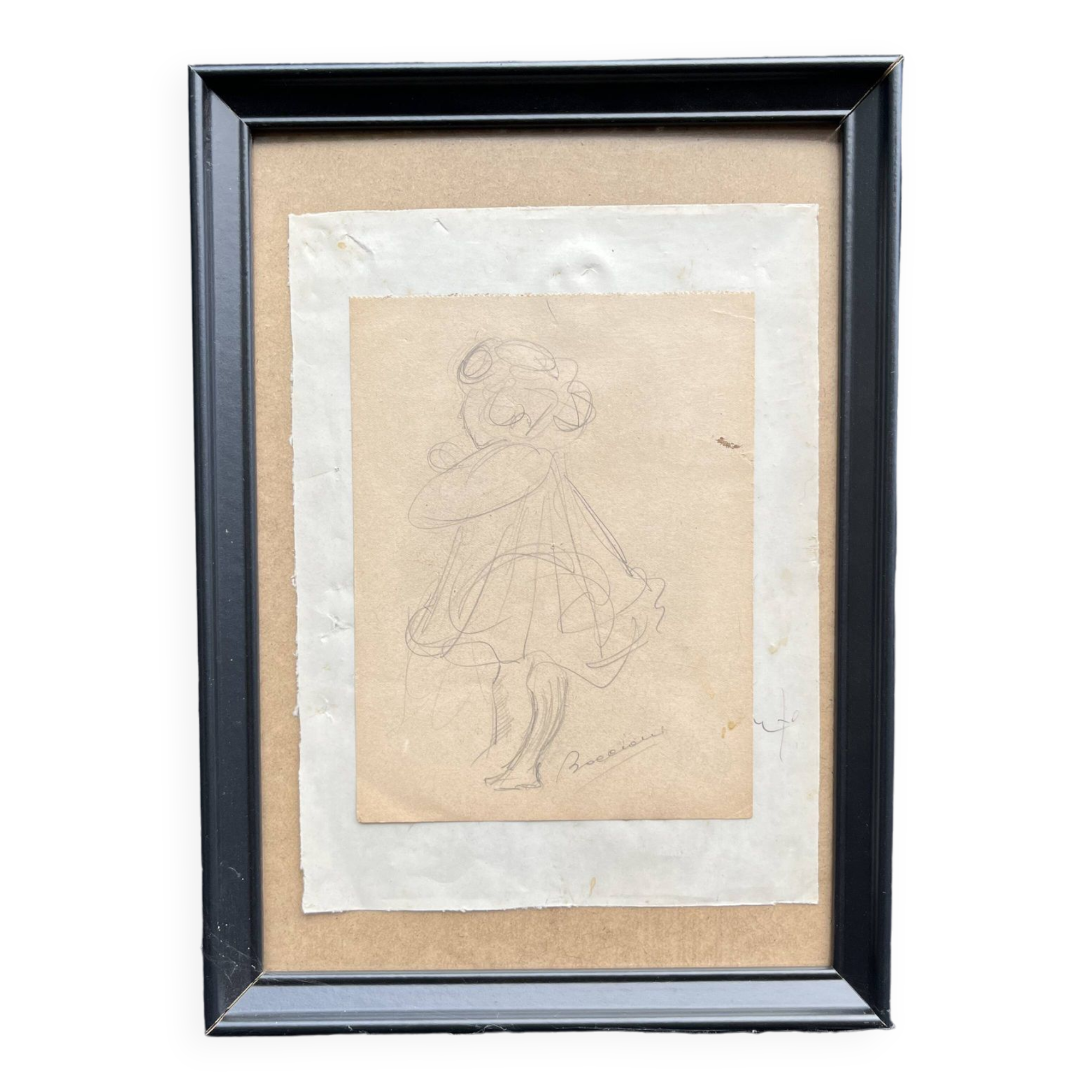 Drawing Umberto Boccioni