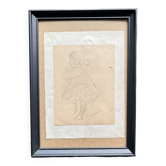 Drawing Umberto Boccioni