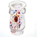 Vintage vase in blown glass of Murano