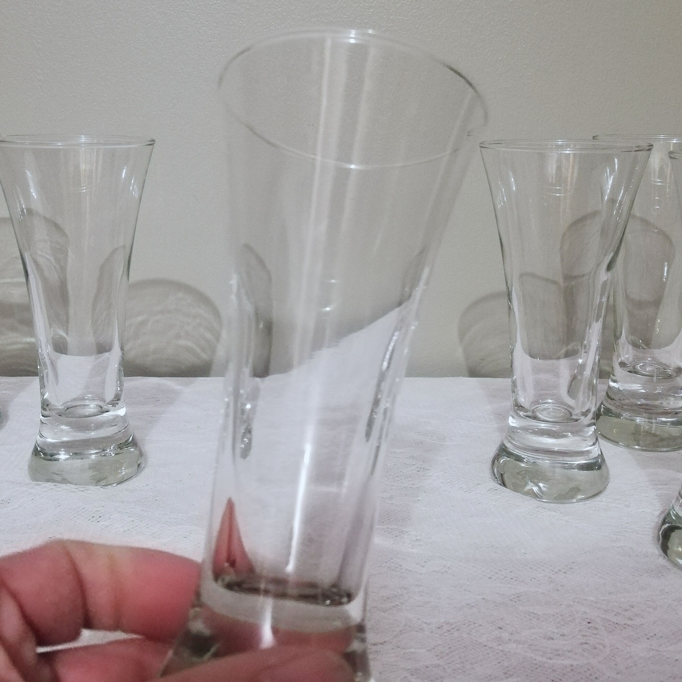 6 verres à pastis bistrot