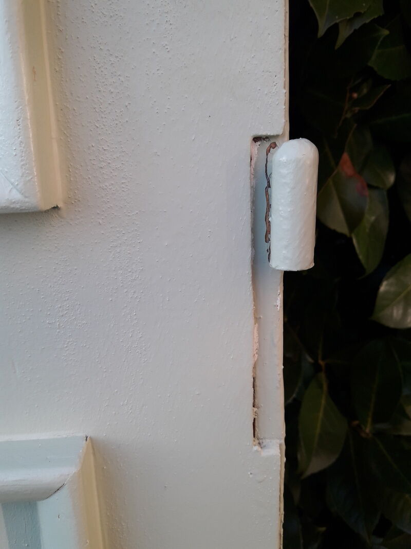 Door 231,5x94,5cm of communication formerly landing