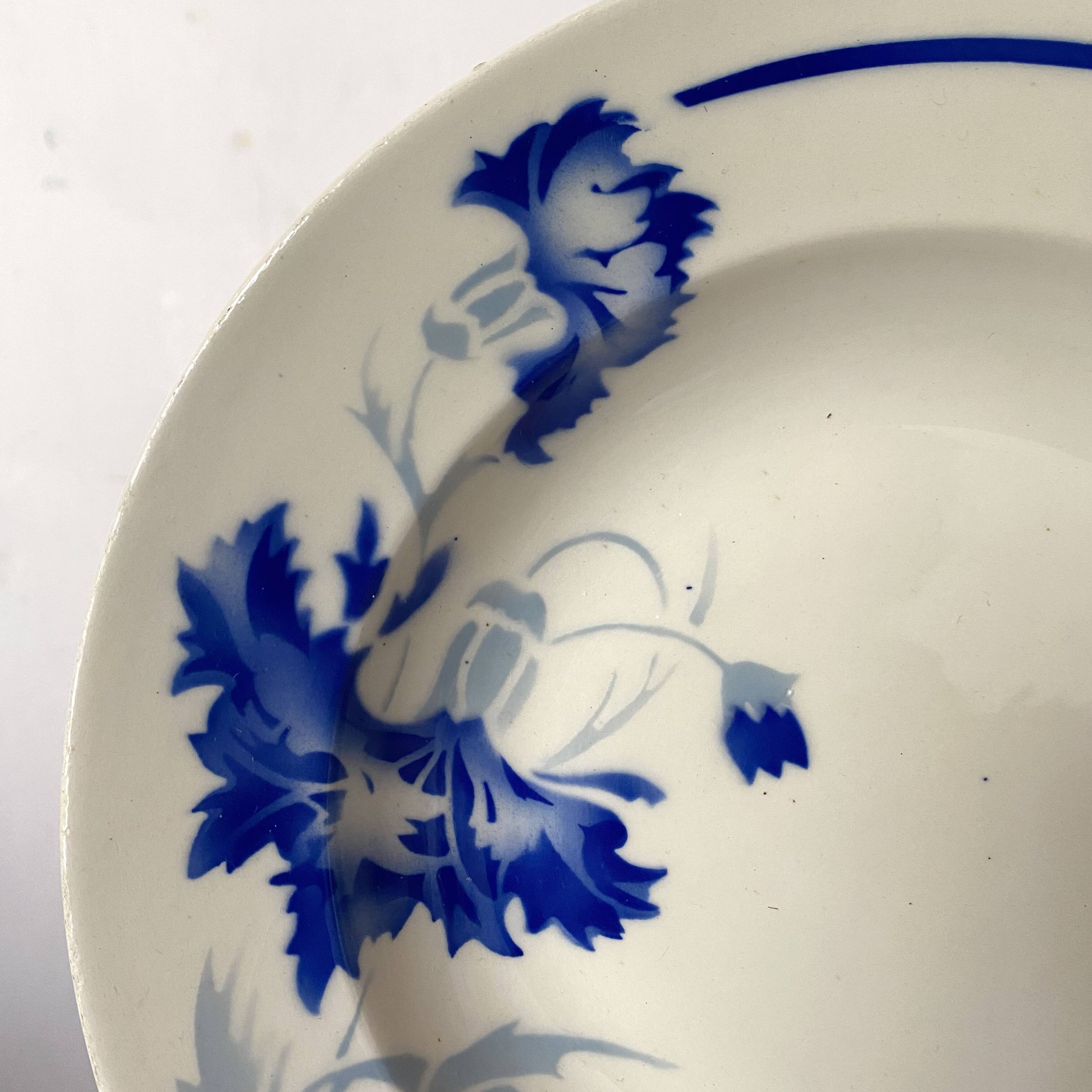 Luneville Annie soup plates