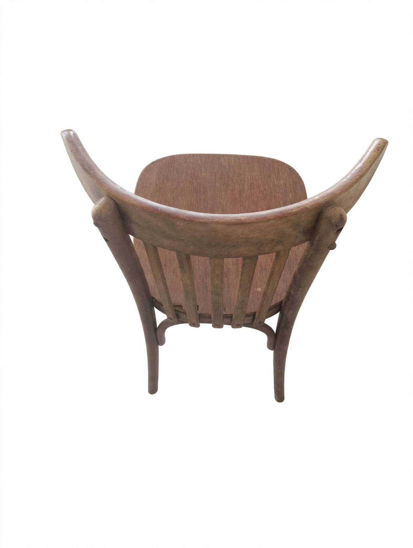 Chaise bistrot en hêtre courbée modèle n°18 style Thonet