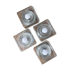 4 appliques ''Ice cube''