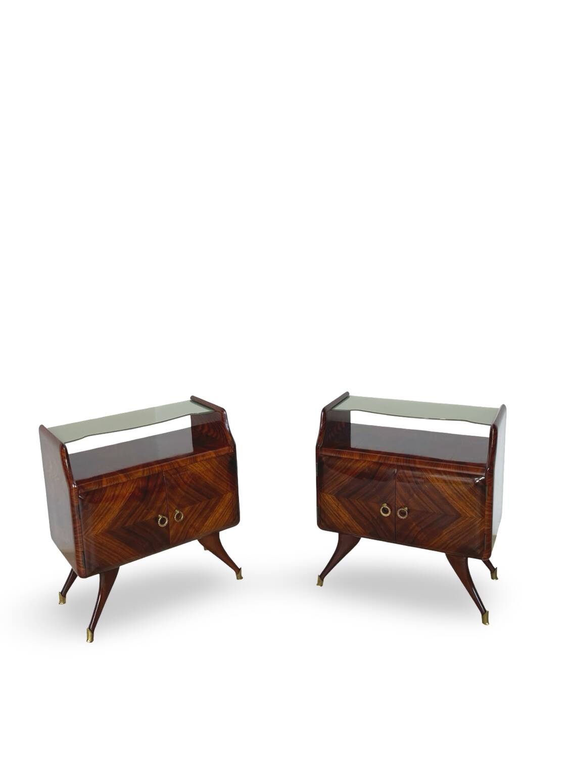 midcentury rosewood nightstands
