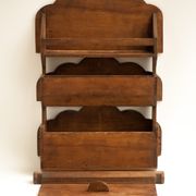 Vintage shelf in wood