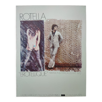 Rotella Poster Exhibition 1973 Gallery Marquet