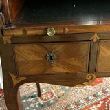 Desk cylinder marquetry louis xv period eighteenth