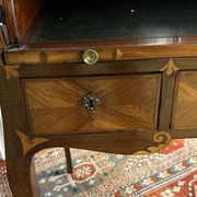 Desk cylinder marquetry louis xv period eighteenth