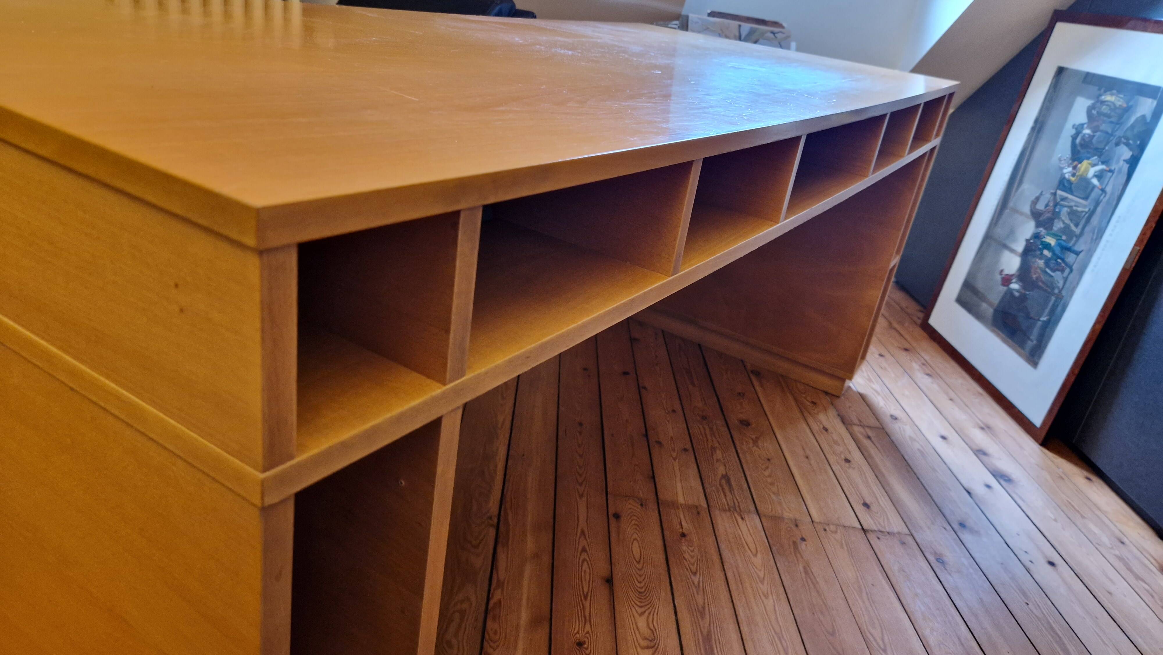 Wooden collector desk by Terence Conran for Habitat