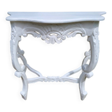 Painted wooden console