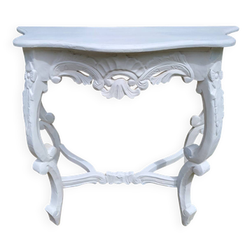 Painted wooden console