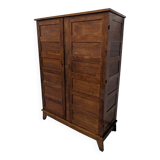 Linen cupboard wardrobe René Gabriel reconstruction 1940s-1950s Parisian