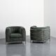 Pair of Onda armchairs by De Pas, D'Urbino & Lomazzi for Zanotta