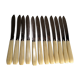 Coffret de 12 couteaux 50/60 manche bakélite