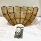 Paire d'appliques nacre coquillage