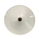 Brass and opaline art deco swing swivel wall lamp