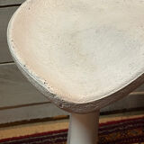 Vintage Scandinavian design tripod high stool