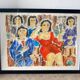 Watercolor drawing signed Chanco