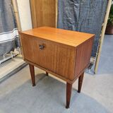 Scandinavian style bedside table 1960