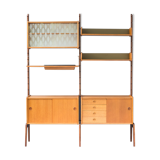 Norwegian teak storage furniture, Ergo model, 2 modules by Blindheim