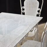 Ensemble table et chaises 1950