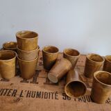 14 cups Digoin sandstone