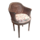 Caned armchair in Louis XVI style