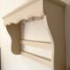 Antique wooden wall shelf