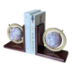 Pair of globe bookends (D-0043)