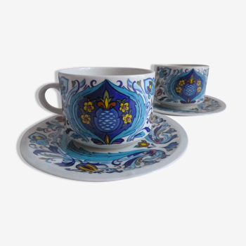 Duo of Villeroy and Boch cups