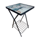 Table d'appoint en métal années 50