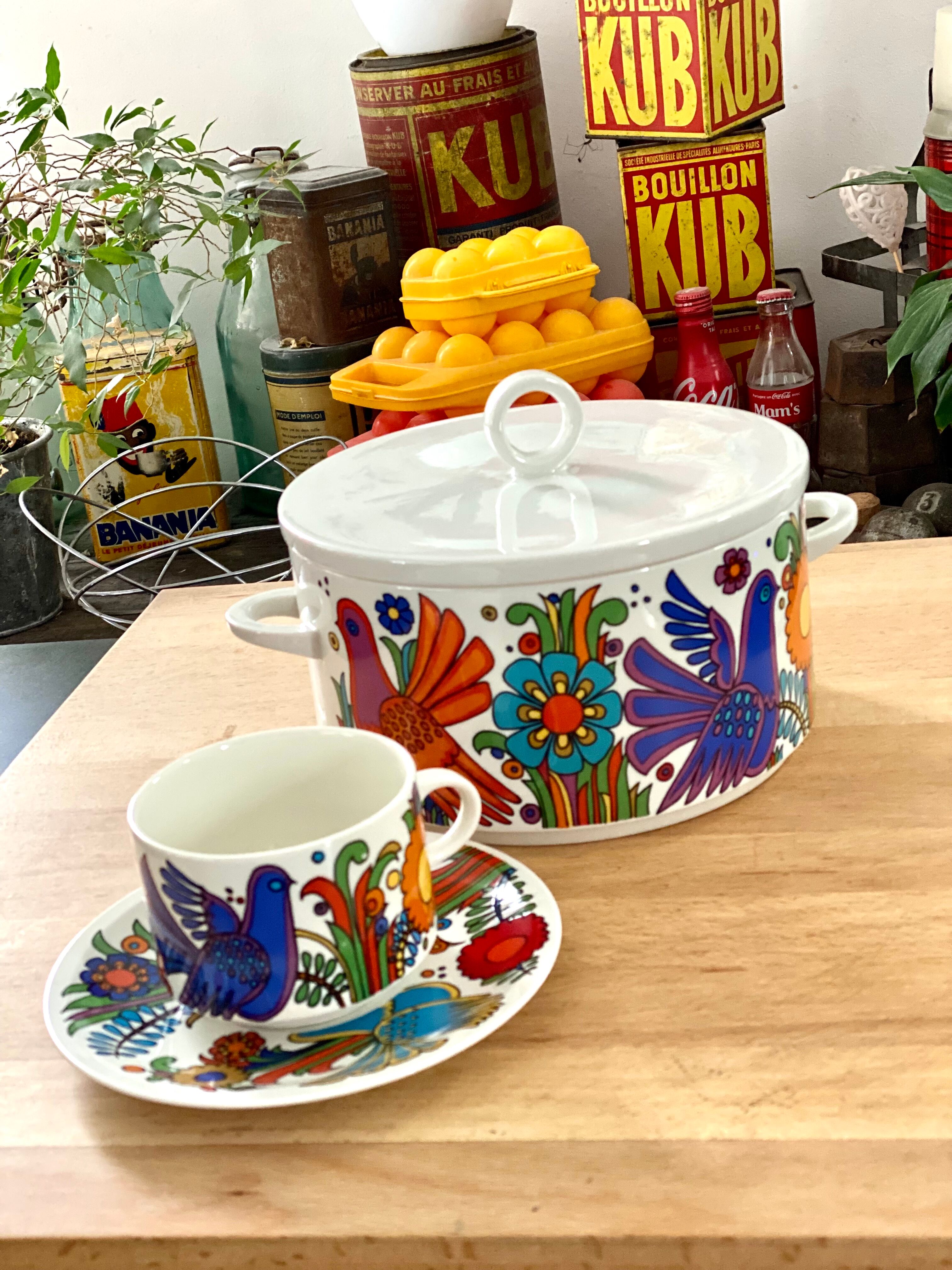 Soup pot Acapulco vintage