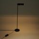 Lampe sur pied Haloprofil 878HR par Viktor Frauenknecht pour Swiss Lamps en noir