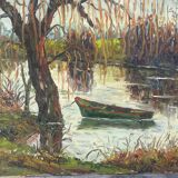 Oil on canvas by Dugrès 1979