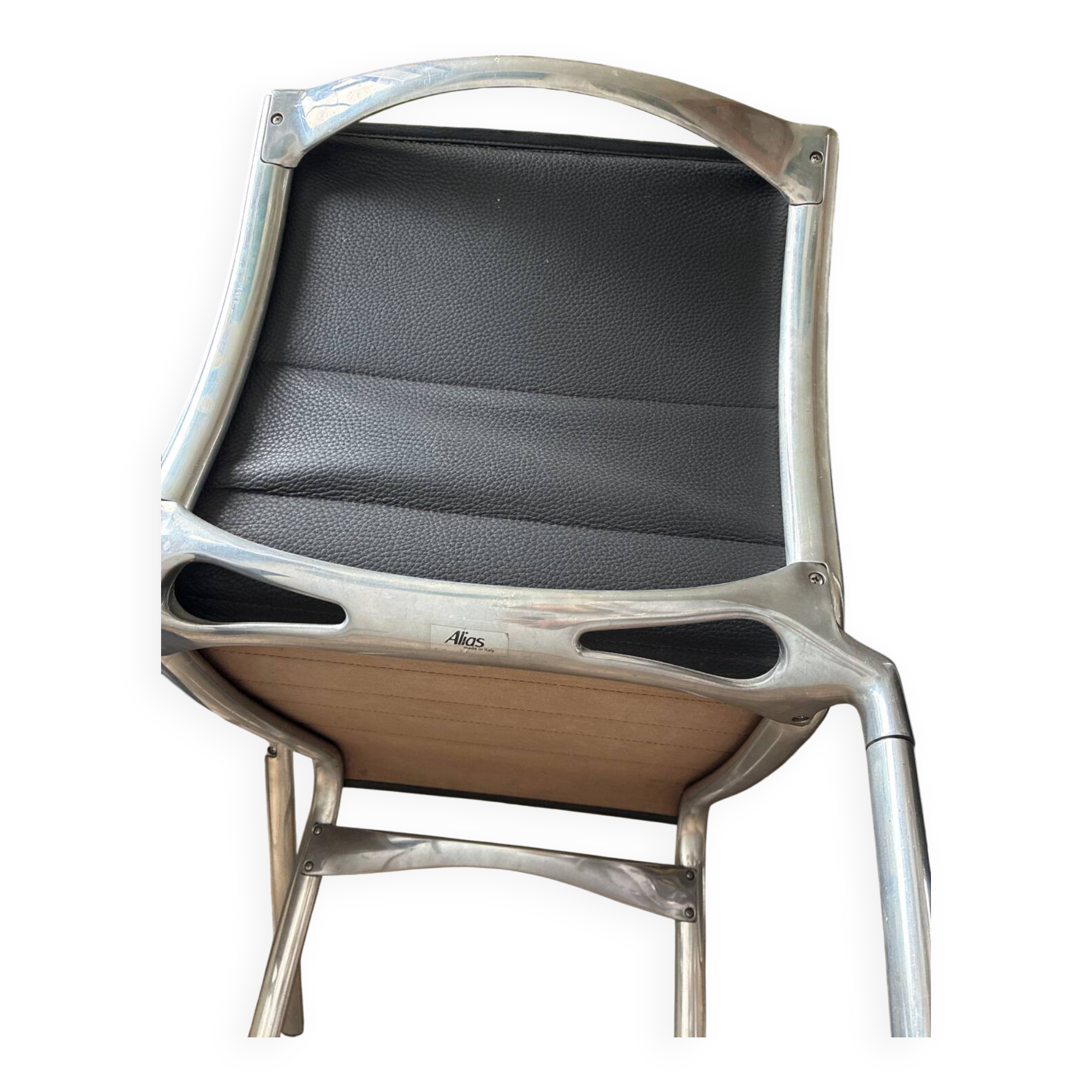 8 Alias black chairs