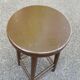 Vintage high bar stool in solid wood 72cm