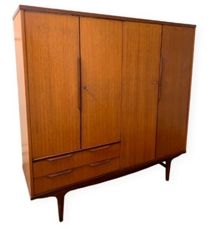Vintage Scandinavian wardrobe
