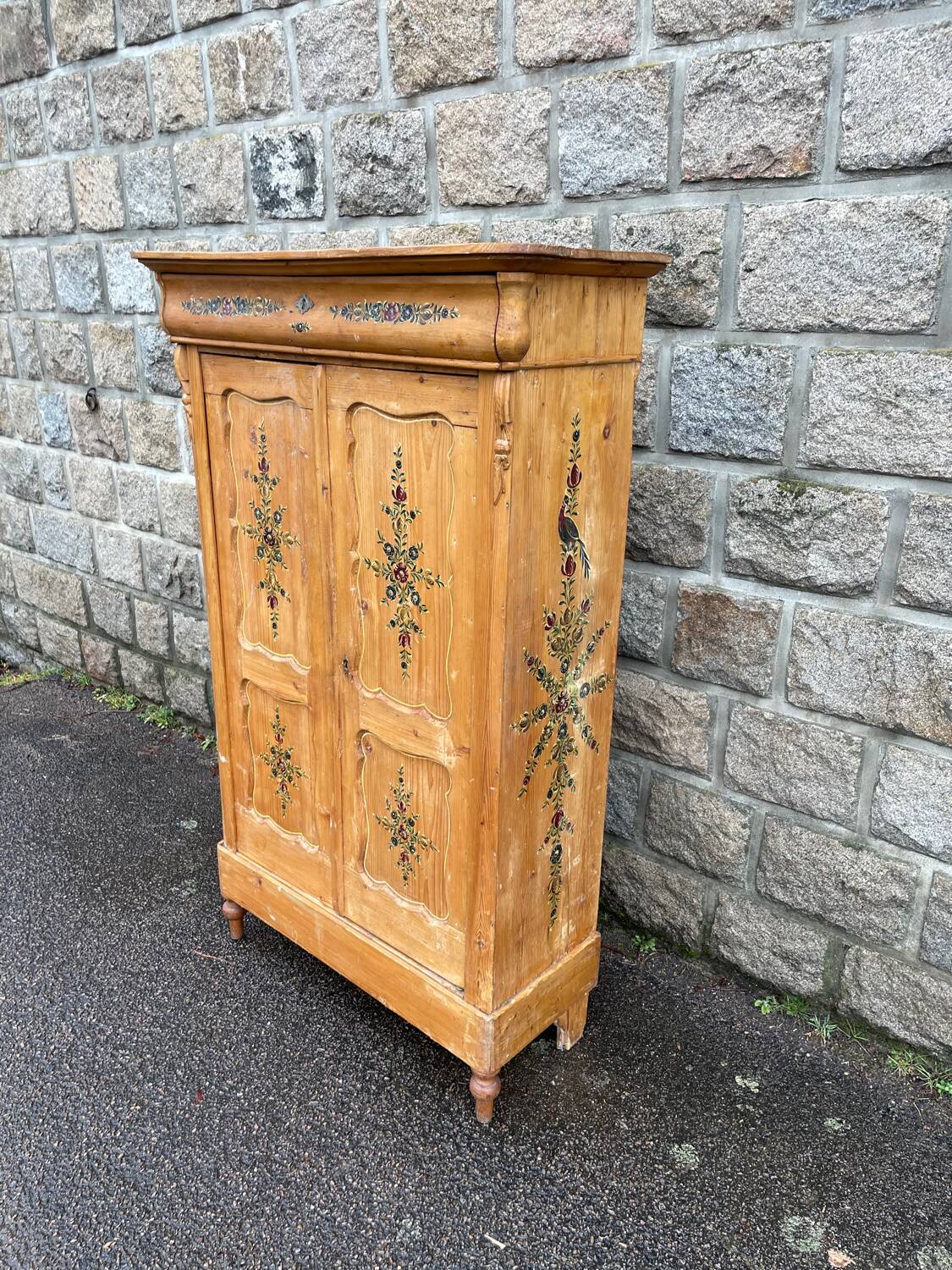 Dutch pine cabinet