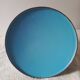 Old broc in blue enamelled sheet metal