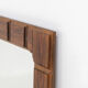 Miroir mural graphique sculptural