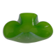 Green Sommerso Murano Glass Ashtray, Italy, 1960s