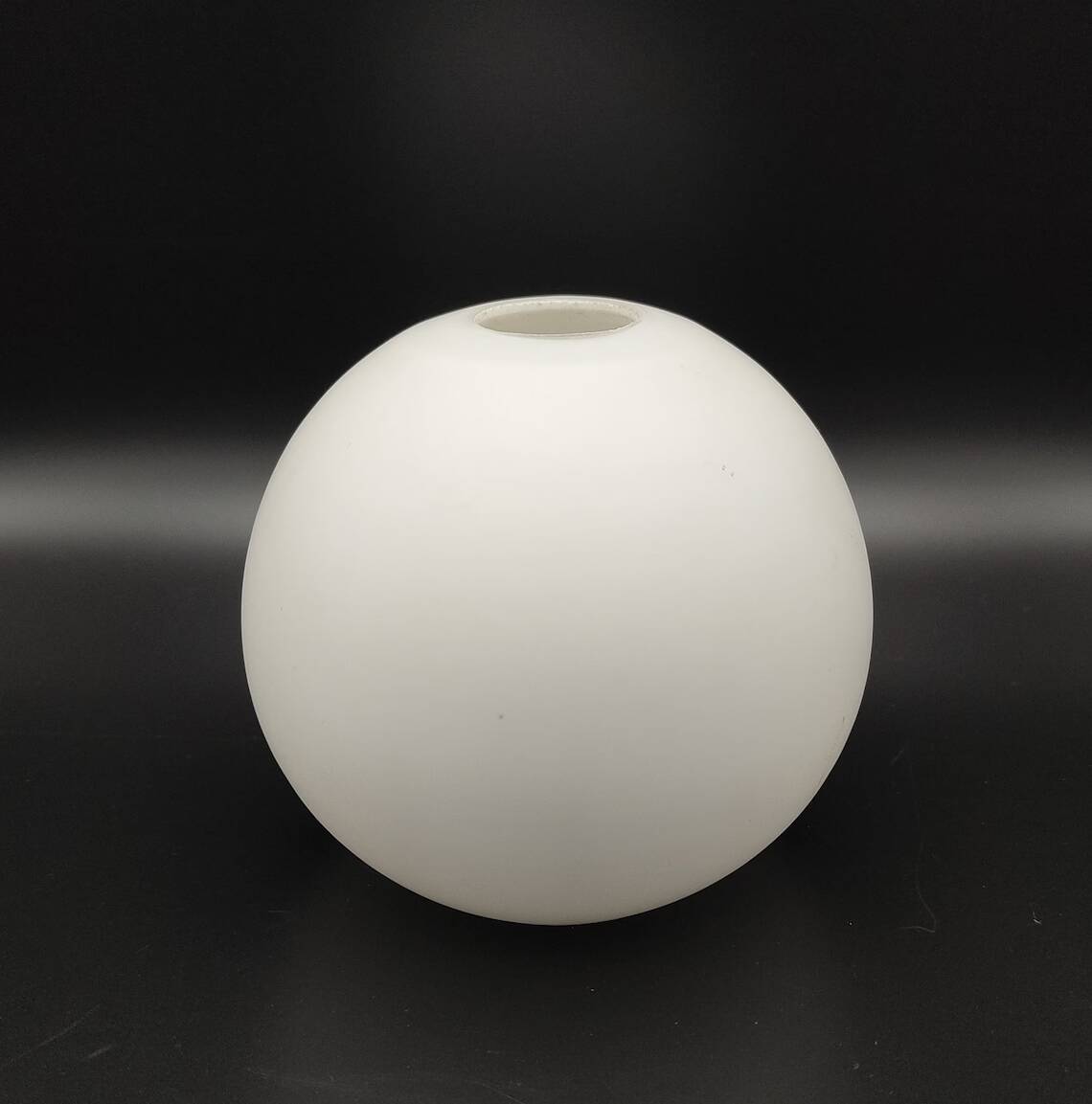 French vintage retro white glass replacement shade