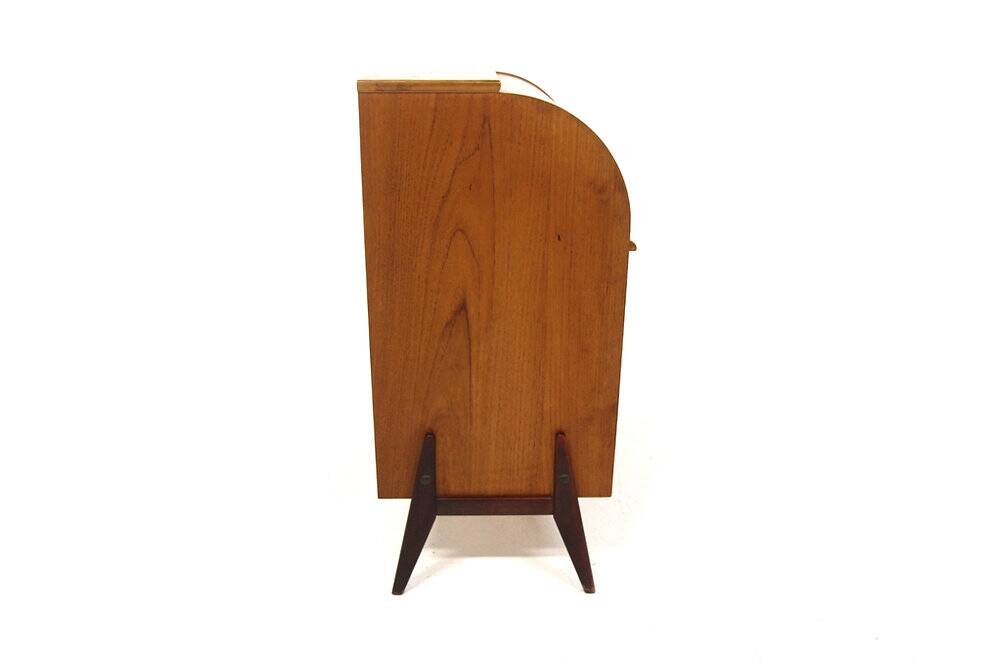 Secrétaire scandinave en teck, Suède, 1960