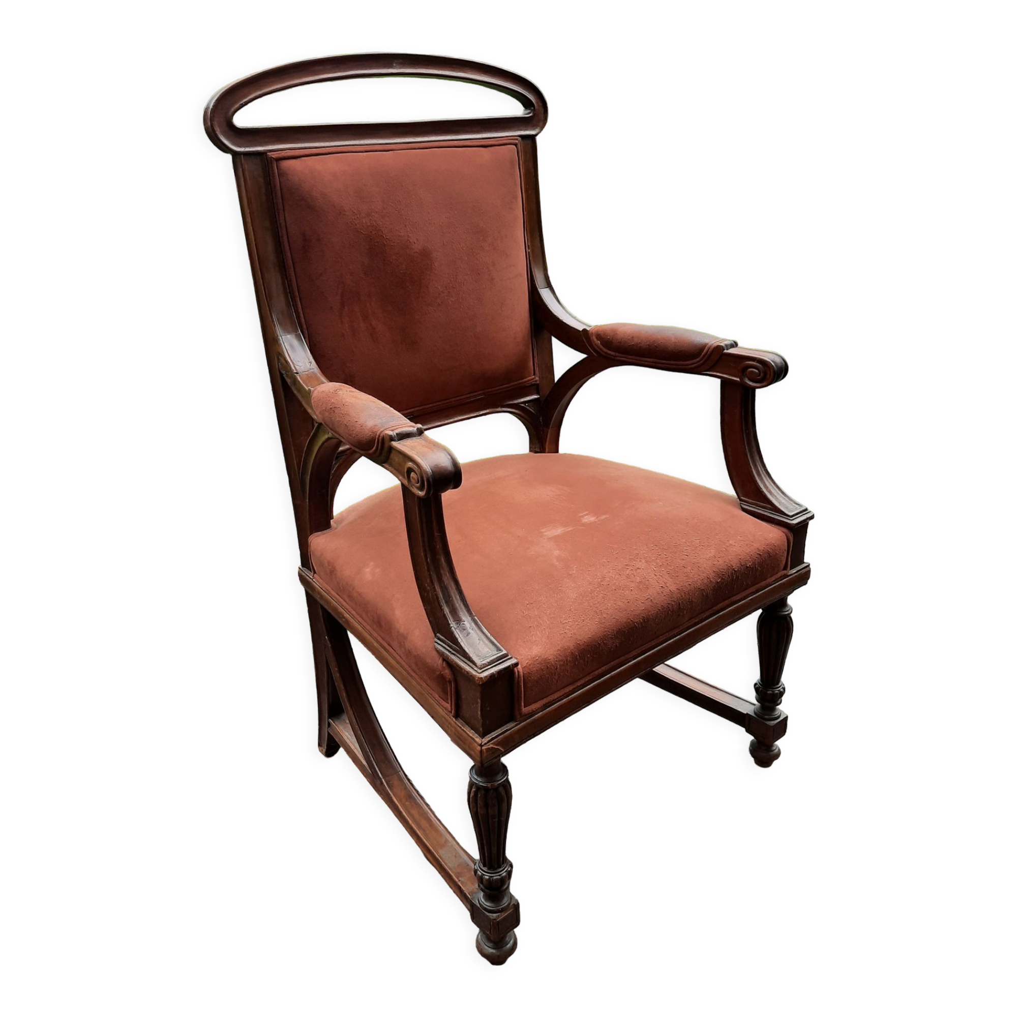 Art Nouveau armchair