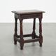 Antique English Oak Joint Stool / Stool from the 17th Century