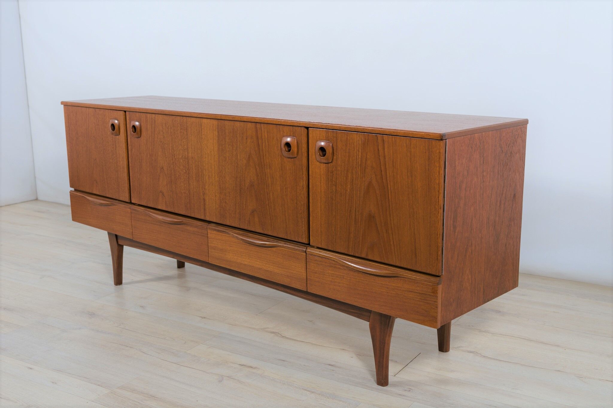 Mid-Century British Teak Sideboard, 1960s
