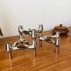 Set of 3 BMF metal candle holders