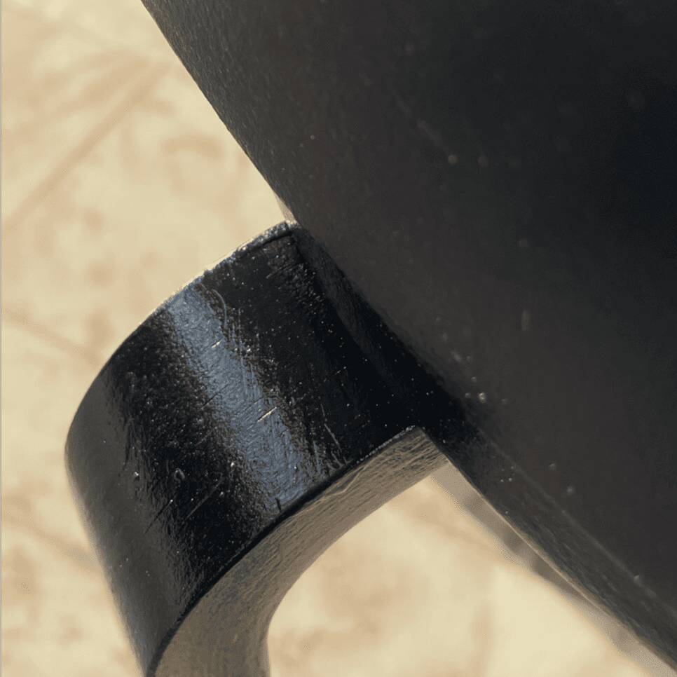 Pair of Frosta Ikea stools in black