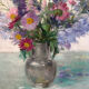 Bouquet de printemps, huile sur toile signée 1964